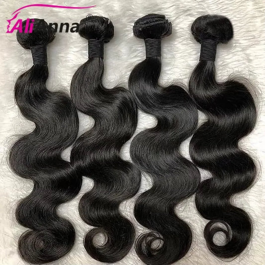 Body Wave Human Hair Bundles With A Closure 2x6 HD Lace Closure Human Hair Bundles With 4x4 Closure 5x5 Brazilian Bundle Deals