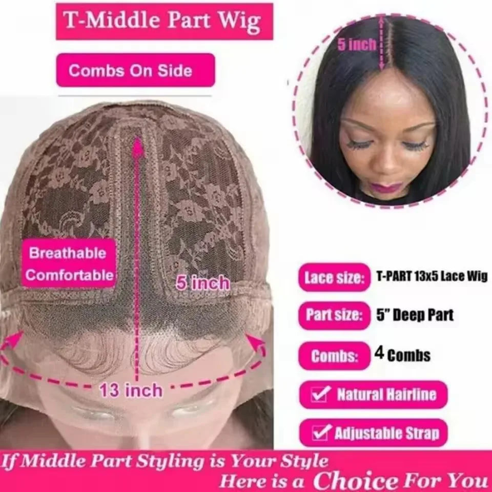 Brazilian Body Wave Transparent Human Hair Wig 13*5*2 Lace Wig Human Hair Wigs Sleek On Sale Clearance Lace Front Wig For Women