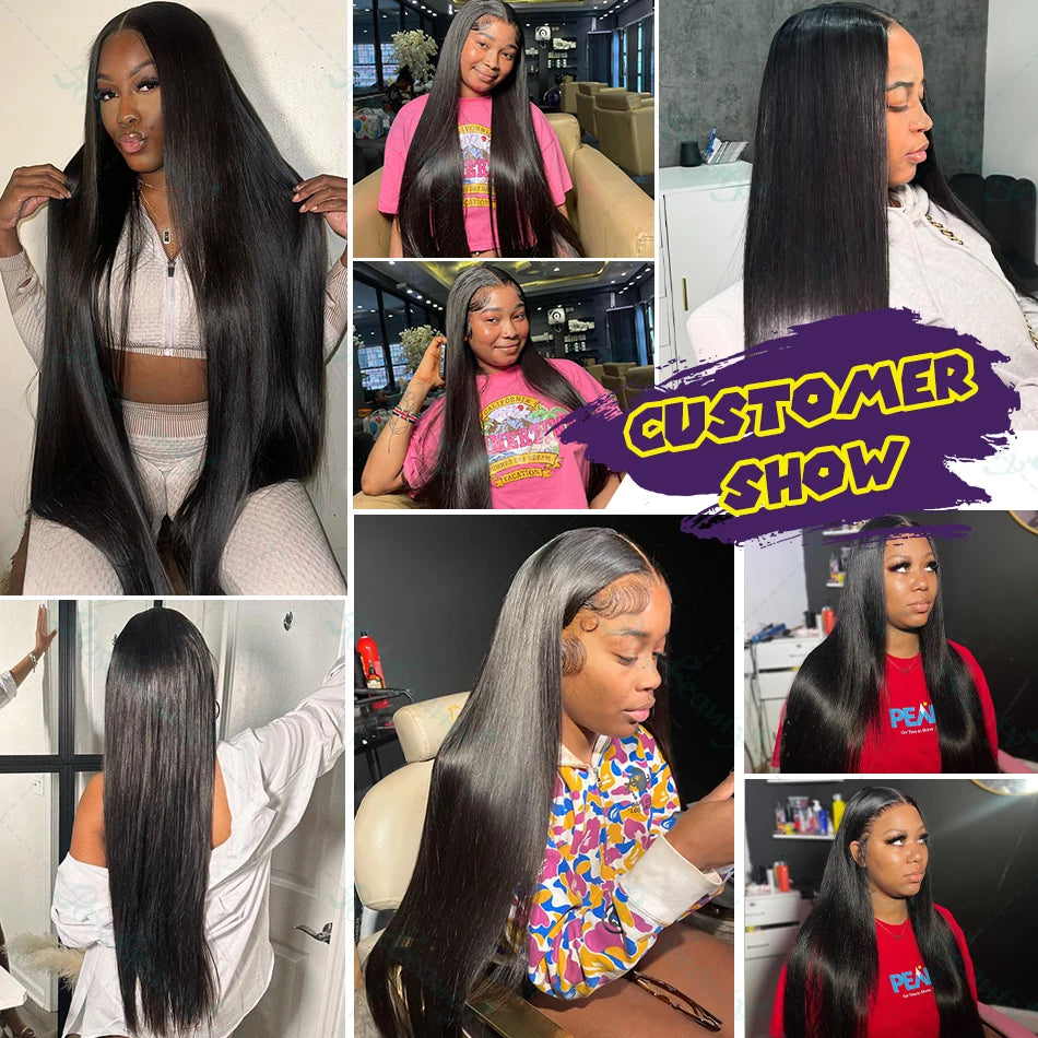 Bone Straight Brazilian Remy Human Hair Bundles Raw Extensions Tissage  Rosabeauty 30 32 40 Inch Bundles 1 2 3 4 5